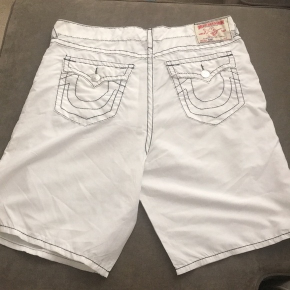 true religion swimming trunks